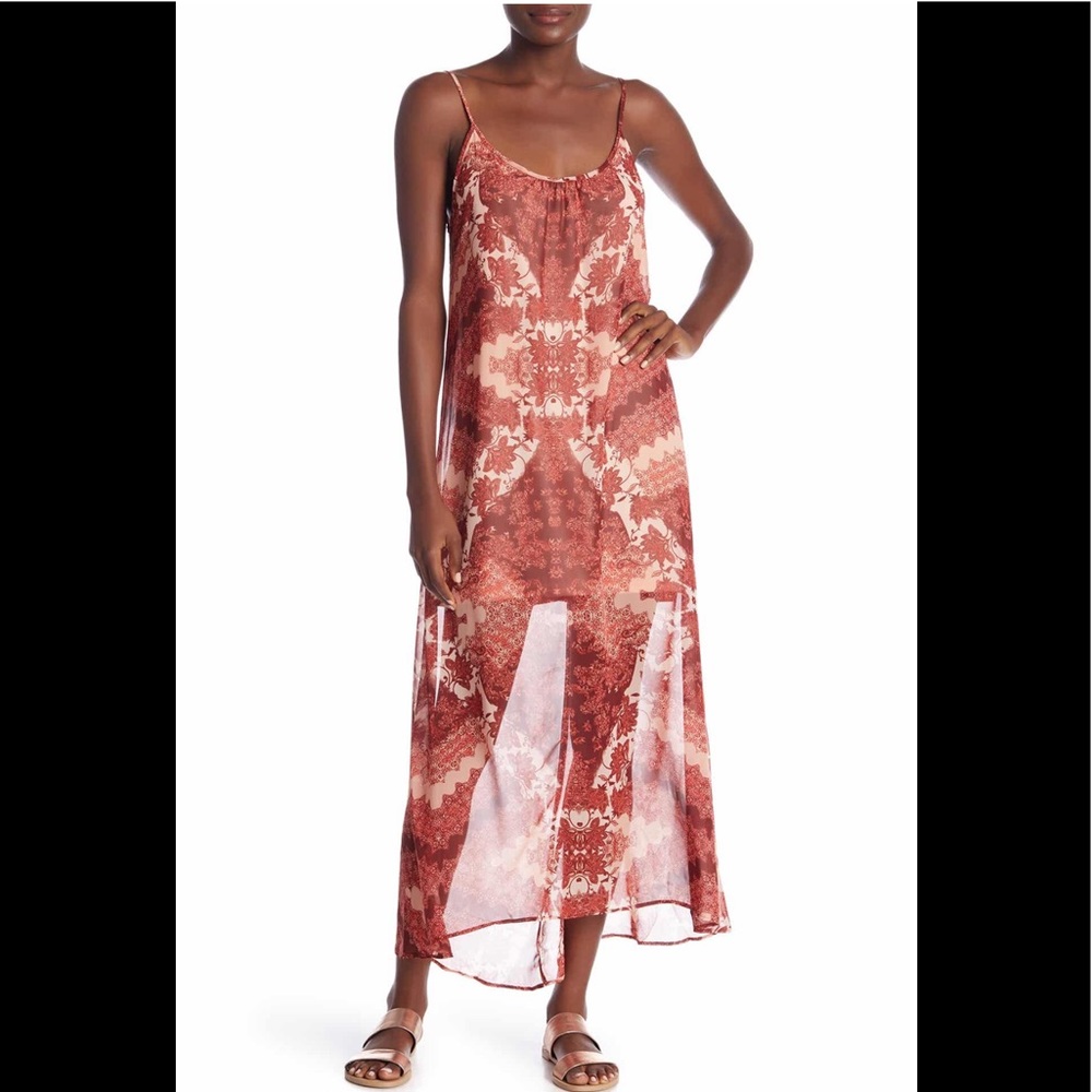 Show Me Your MuMu Turlington Hi Lo Dress M